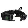 Mendoza Pulsera Negra Paracord Tactica Supervivencia Navaja