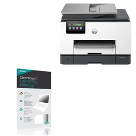 BoxWave Screen Protector Compatible with HP OfficeJet Pro 9135e Printer Display - ClearTouch Crystal Privacy (2-Pack), Privacy Screen Protector Flexible Film Clear