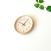 KATOMOKU plywood clock 21 radio clock sweep (continuous second hand)