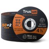 Truswe Cut Off Wheels 52 Pack,4 1/2 Inch,0.45 USD/Pack,Metal and