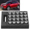 Aramox Lug Nuts, 20Pcs T304 Stainless Steel Wheel Lug Nuts