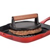 Kuchenprofi Cast Iron Steak Press Barbecue BBQ Grill 18cm