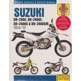2000-2010 Suzuki DR-Z400 Z400E Z400S Z400SM Haynes Repair Shop Manual 22800