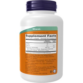 NOW Magnesium Citrate,90 Softgels