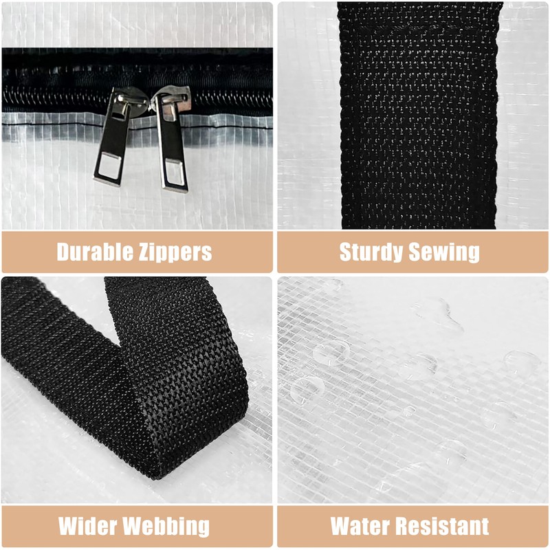 NATURELUX Heavy Duty Moving Bags - Extra Large Packing Bags