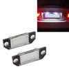 Pair LED Licence Plate Light Anti Rear End Collision Replacement