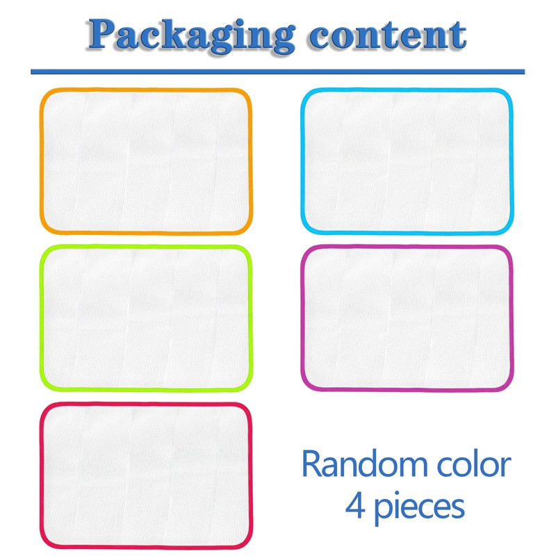 Devenirriche 4 PCS Protective Ironing Cloth,Mesh Protective Ironing Heat Resistant