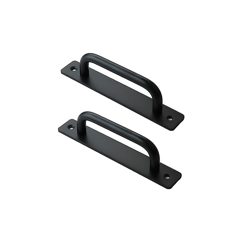 Eterspr Pack of 2 Door Handles, Black, Sliding Door Handle,