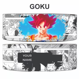 RDY4FITNESS Goku Anime Powerlifting Lever Belt Anime Lever Belt Anime Gym Belt - X-Large, 10MM