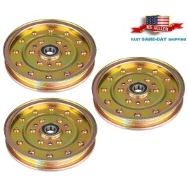 H&H bros 3 For Toro Z Master Z400 Z450 Z500 Z587 Z597 Idler Pulley Deck 633109 132-9424