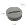 Hubbell-Bell 5269-0 Closure Plug, 1/2 in Npt , Gray
