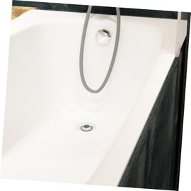 Tapón De Fregadero De Silicona con Cadena De Tracción para Bañera Reemplazo De Tapón De Drenaje Universal Sellado Eficaz para Cocina Y Baño 2.16X1.65X1.65In