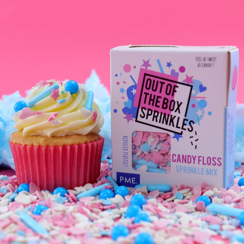 PME Out the Box Sprinkle Mix, Candy Floss