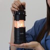 4 in 1 LED Lantern with Fan, Portable, Mini Sliding
