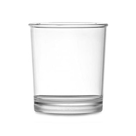 Elite Premium Polycarbonate Rocks Tumblers 8oz / 230ml - Set of 4 | Plastic Reusable Tumblers, Virtually Unbreakable Polycarbonate Plastic - Ideal for Parties, Outdoors & Event Catering