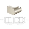 Muxios On Wall Mount Shower Bracket for Handheld Shower Head,