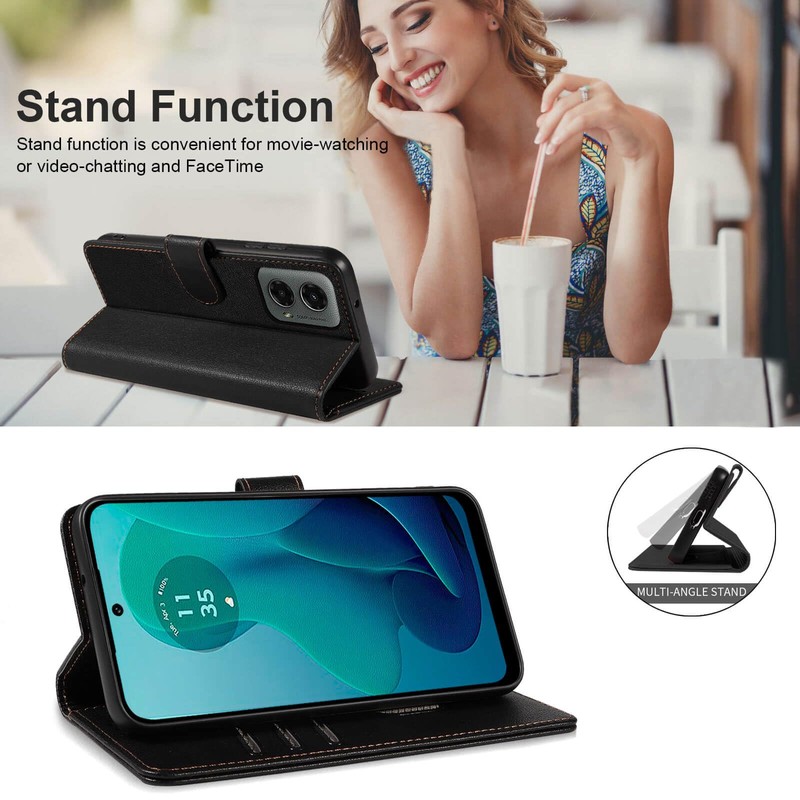 JanCalm for Moto G 5G 2024/Play 5G 2024 Case Wallet