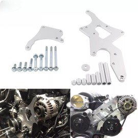 VEHITO Serpentine Bracket Alternator Power Steering Pump Swap Conversion for LS Engines