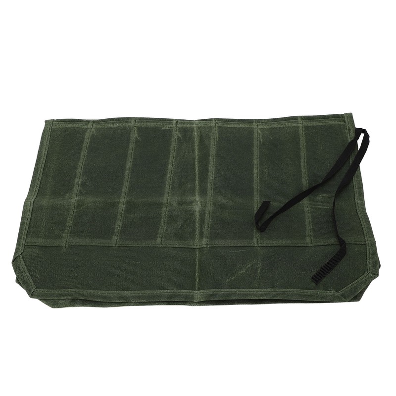 Waxed Canvas Knife Bag 7 Pocket Professional Foldable Chef Knife