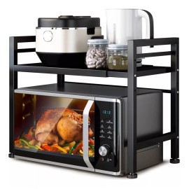Gmdr Estante Extensible Para Horno De Microondas De 2 Niveles