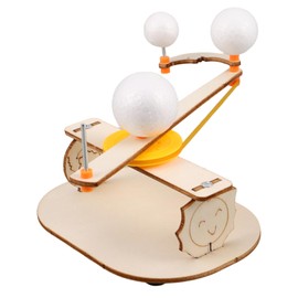 Abaodam 3set Solar System Model Educational Astronomy Moon Sun Orbit for Classroom and Outdoor Activities Portable Celestial Simulation