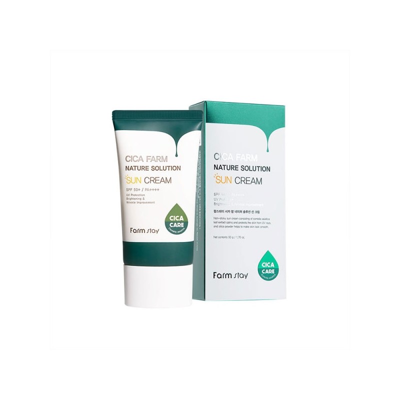 Farmstay Cica Palm Nature Solution Sunscreen 50g / 팜스테이 시카