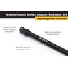 Titan 49003 2-3/4" Impact Wobble Socket Adapter Set - 3Piece