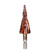 Mengshen Drill Bit 4-22 mm, HSS M35 Cobalt Step Drill