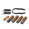 Wheel Reflective Strip Scooter Night Reflector Parts with Screws Bracket