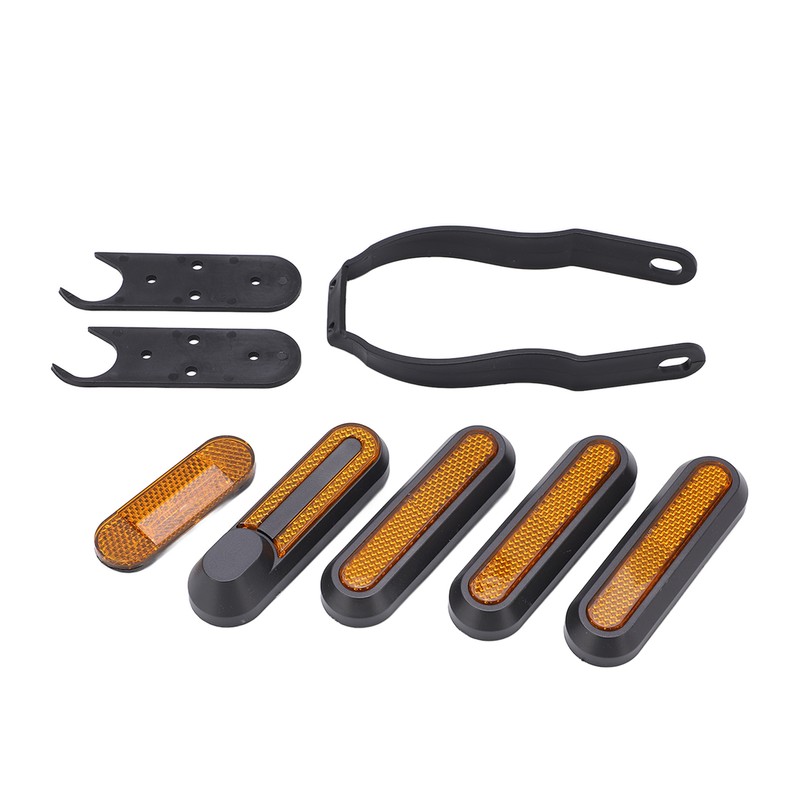 Wheel Reflective Strip Scooter Night Reflector Parts with Screws Bracket