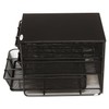 Safco Onyx Hospitality Organizer, 3 Drawers, For Snacks, Coffee Pods,
