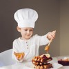 Chef Hat for Kids Adjustable White Chef Hats Elastic Cotton
