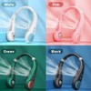 Mini Portable Fan USB Neck Hanging Silent Cooling Fan Portable