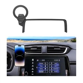 Takeyman Car Phone Holder for Honda CR-V 2017-2021 2022 Accessories, Compatible with MagSafe, 360° Rotation, Super Strong Magnetic Attraction(for CR-V 5 & 7 inch Screen only)