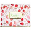C.R. Gibson Strawberry Fields Box Set with Dividers Recipe Cards