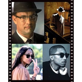 KISS Dandy Cult Unisex Glasses with Optical Frame for Men and Women, Havana