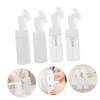 Baluue 4pc Set Face Cleansing Brush Set Makeup Bottle Brush