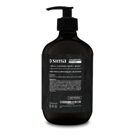 Gel De Baño Sima Charcoal Gentle 500 Ml Con Ácido Salicílico