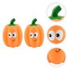 2pcs Squeak Latex Dog Toys Pumpkin Shaped Dog Toys for