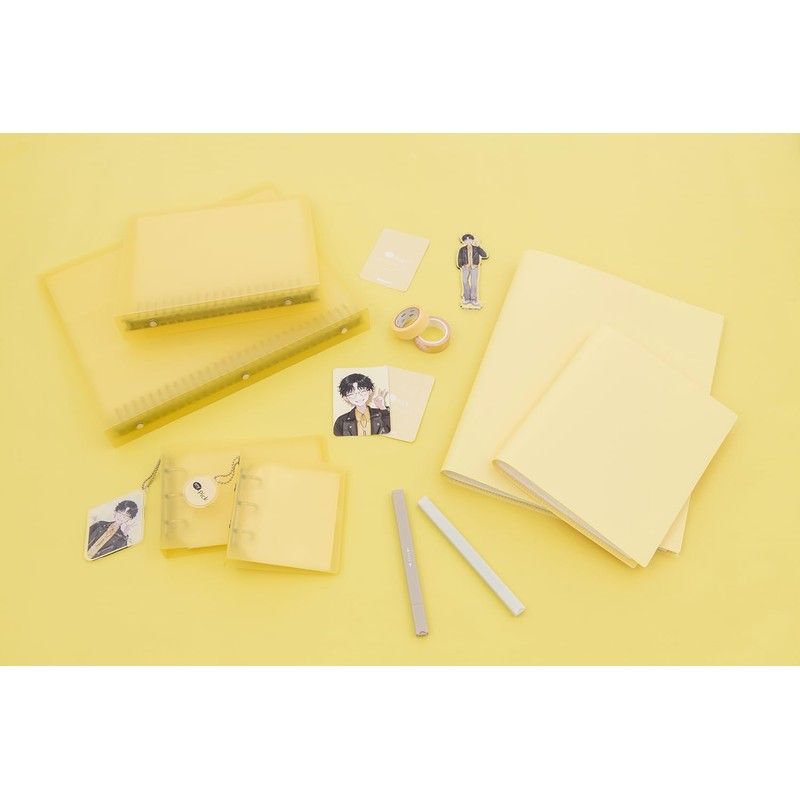 Nakabayashi MP-CBM7070-Y My Pick Trading Card Binder, Mini Size, 3