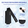 Gel Ice Pack Wrap with Velcro Strap, Ice Pack for