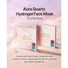 Petitfee Aura Quartz Hydrogel Face Mask Crystal Rose 30g*5ea -
