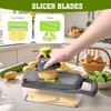 Vegetable Cutter, 16-in-1 Vegetable Cutter, Manual Vegetable Cutter, Veggie Chopper