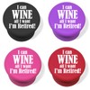 Silicone Wine and Beverage Bottle Stopper Set of 4 Funny