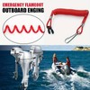 AUTOZOCO Boat Motor Stop Switch with Clip Boat Power Puller