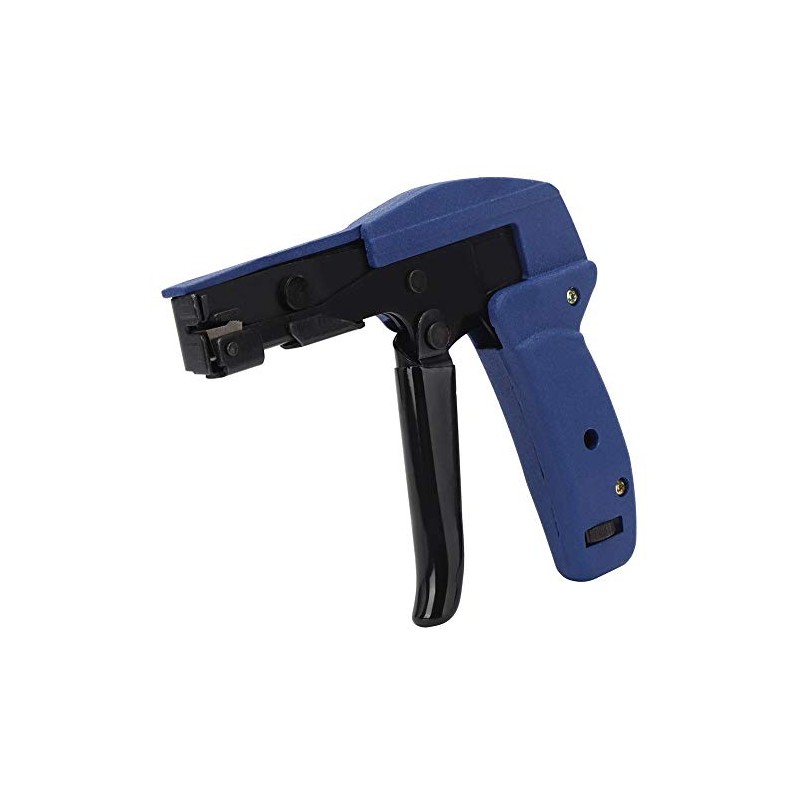 Ocean Blue Cable Tie Gun Aluminum Nylon Tie Tensor Herramienta