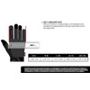 212 Performance Gloves MGTS-BL02-010 Mechanic Touch Gloves, Touch-screen Compatible, Red,
