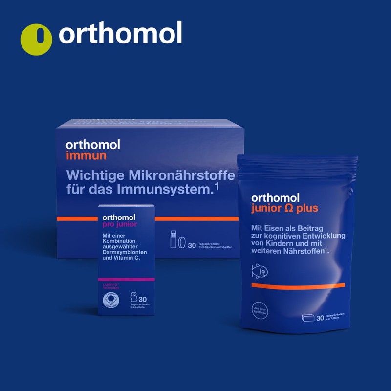 Orthomol Junior C Plus forest fruits chewable tablets (pack of