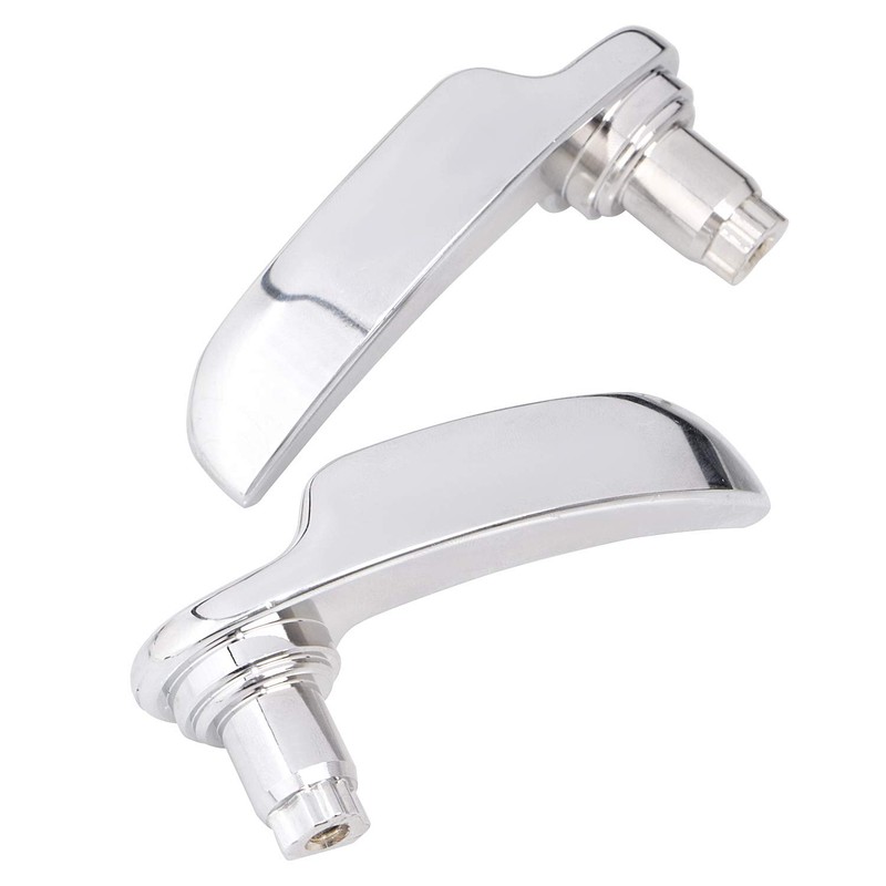 XMMT Chrome Saddlebag Latch Lid Lifter Handle Lever for Harley