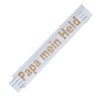 Folding Ruler Metre Stick - Laser Engraved with Saying- Father's
